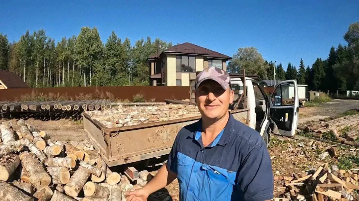 Первая доставка дров на Газели. Газель самосвал